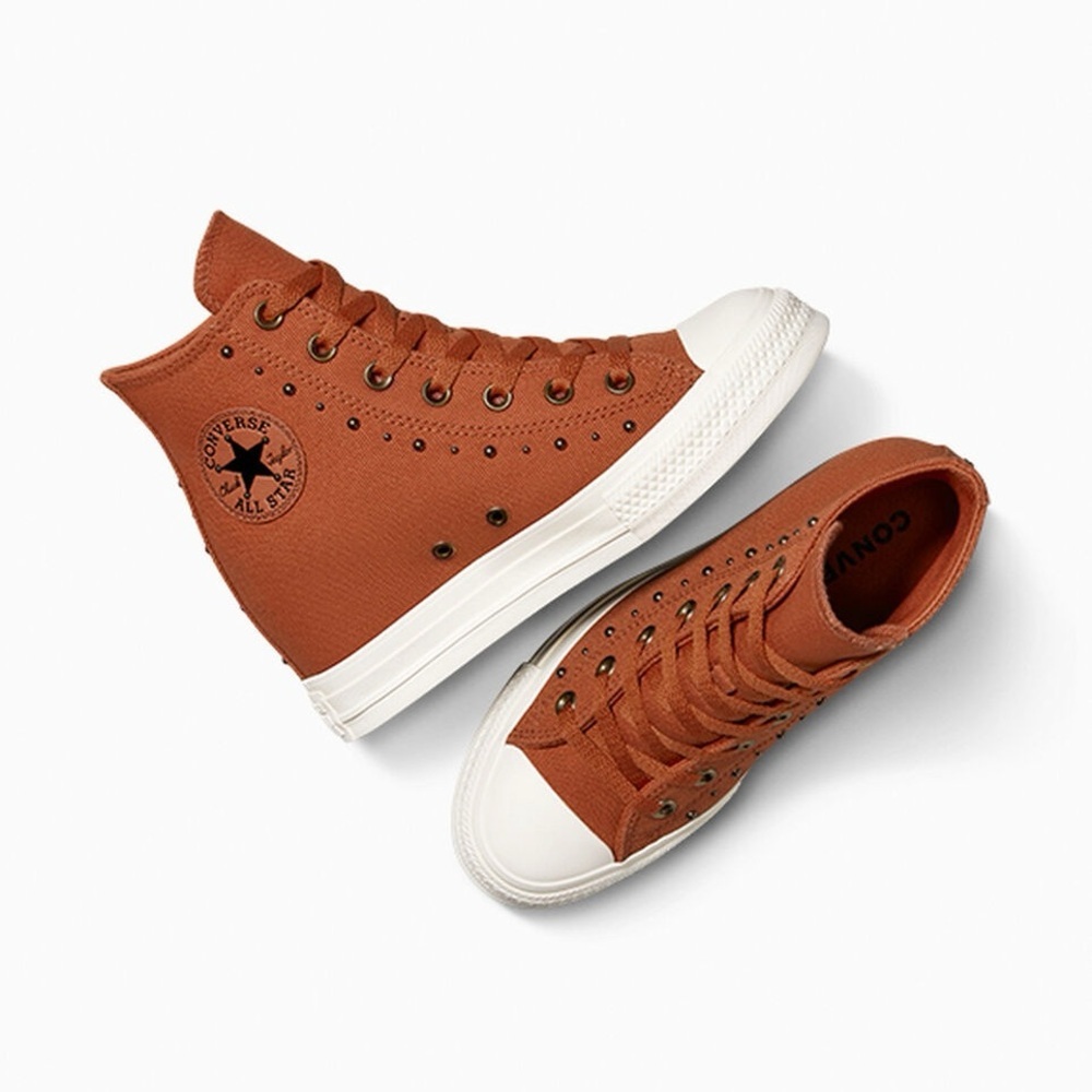 Converse Chuck Taylor All Star Wedge Platform Studded - Picture 5 of 10
